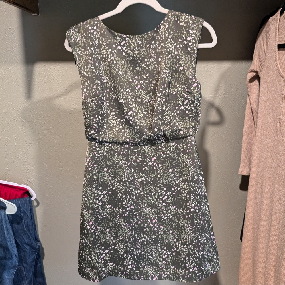 Green Floral Dress